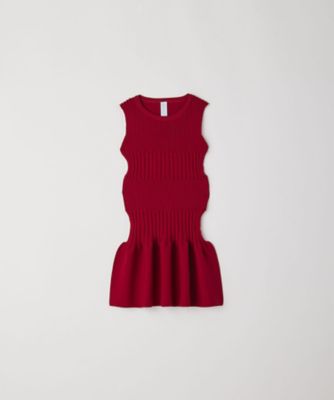 SOFT FLUTED KIDS SLEEVELESS DRESS